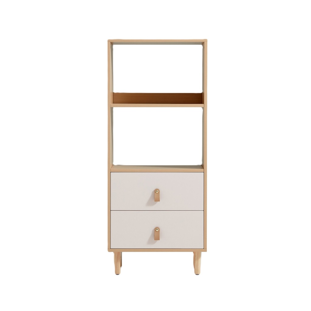 Estante 2 cajones Mila 119cm