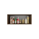 Aéreo cocina Stella café 1 puerta 80cm