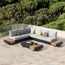 Set seccional terraza Tonic 4pzas