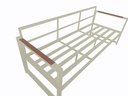 Juego living terraza Mykonos 3-1-1 beige