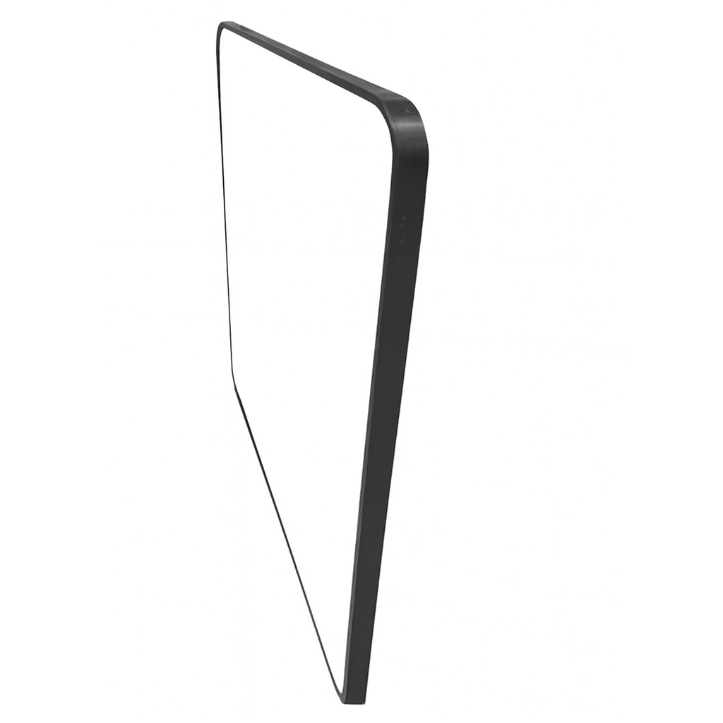 Espejo rectangular 99x80cm negro