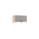 Aéreo cocina Amalia 1 puerta 80cm