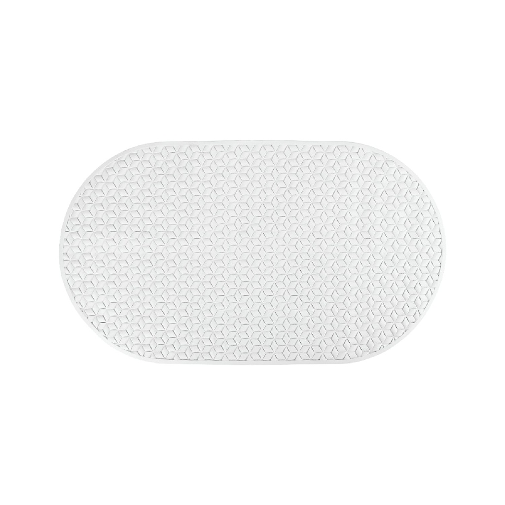 Antideslizante tina blanco 68x38cm